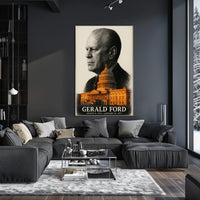 Gerald Ford 38th President of the United States Reflections Poster