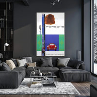 Porsche Winter Sports Elegance Poster