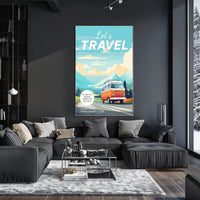 Let's Travel Poster PosterGoat