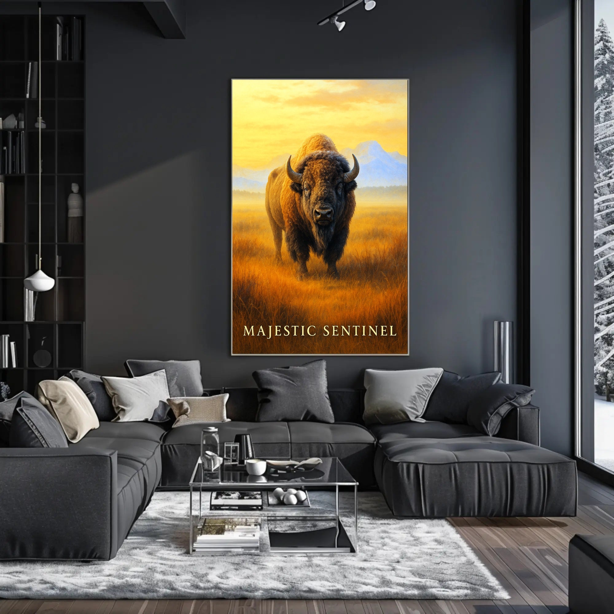 Majestic Sentinel Poster PosterGoat