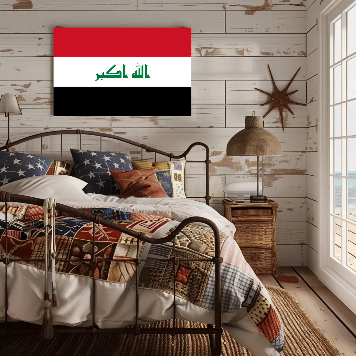 Iraq Flag Poster