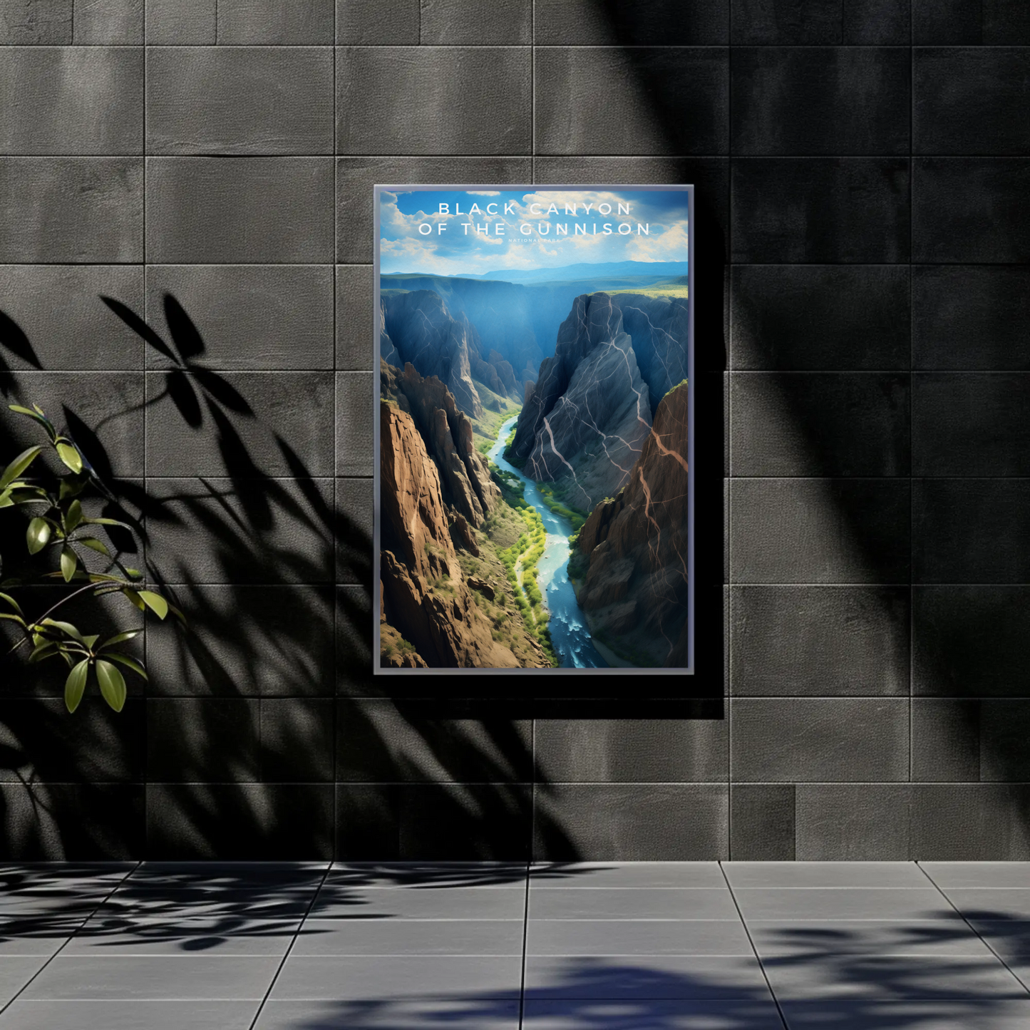 Black Canyon of the Gunnison National Park Poster