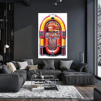 Retro Jukebox Vibes Poster