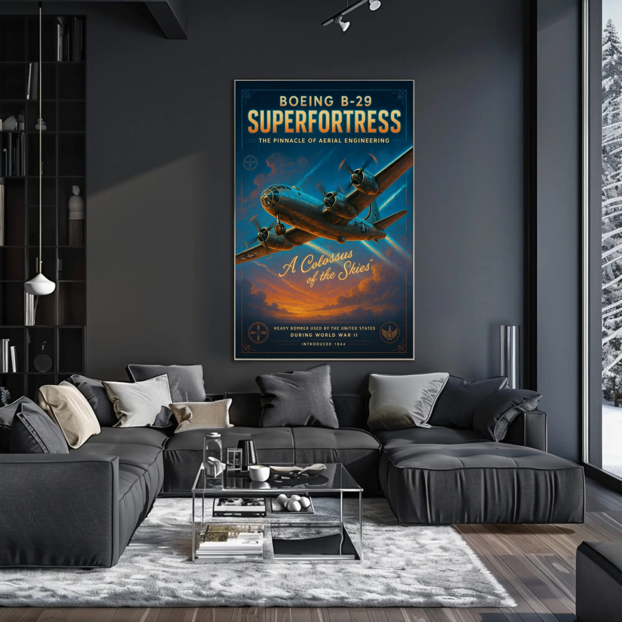 Boeing B-29 Superfortress Poster