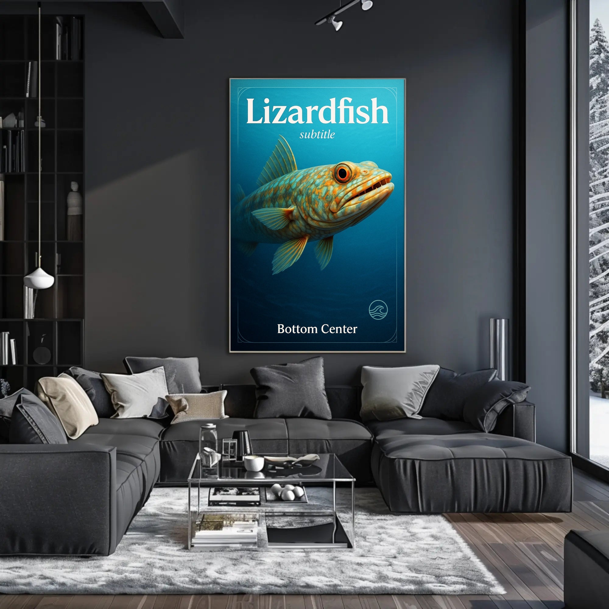Lizardfish Poster PosterGoat