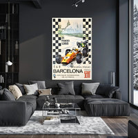Barcelona Trofeo SEAT 1968 Poster