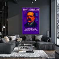 Grover Cleveland 24th President Poster
