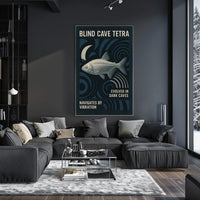 Blind Cave Tetra Poster