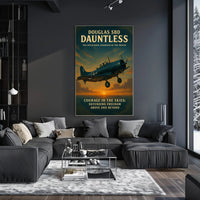 Douglas SBD Dauntless Poster