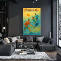 Pickleball The Ingenious Game Poster