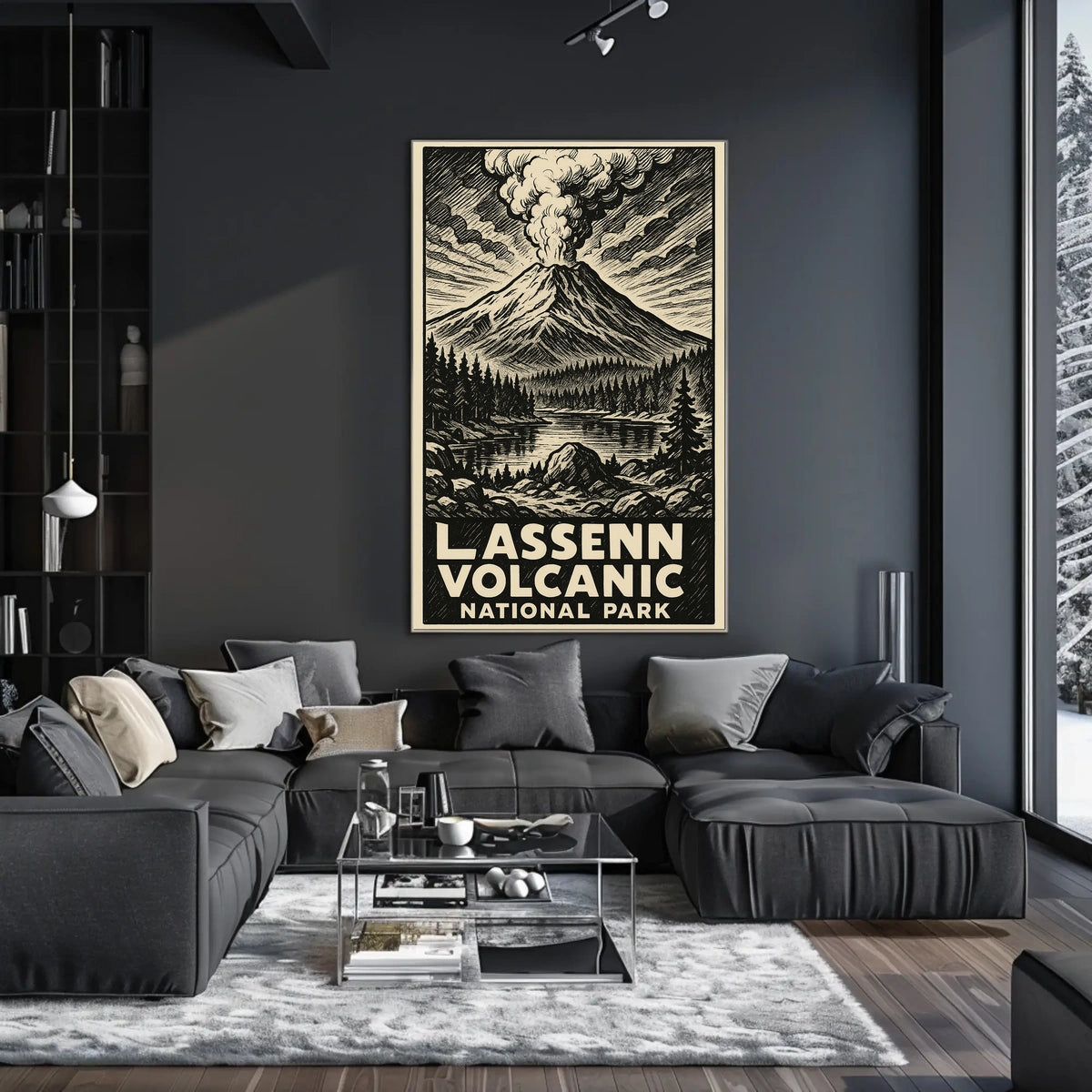 Lassen Volcanic National Park Poster