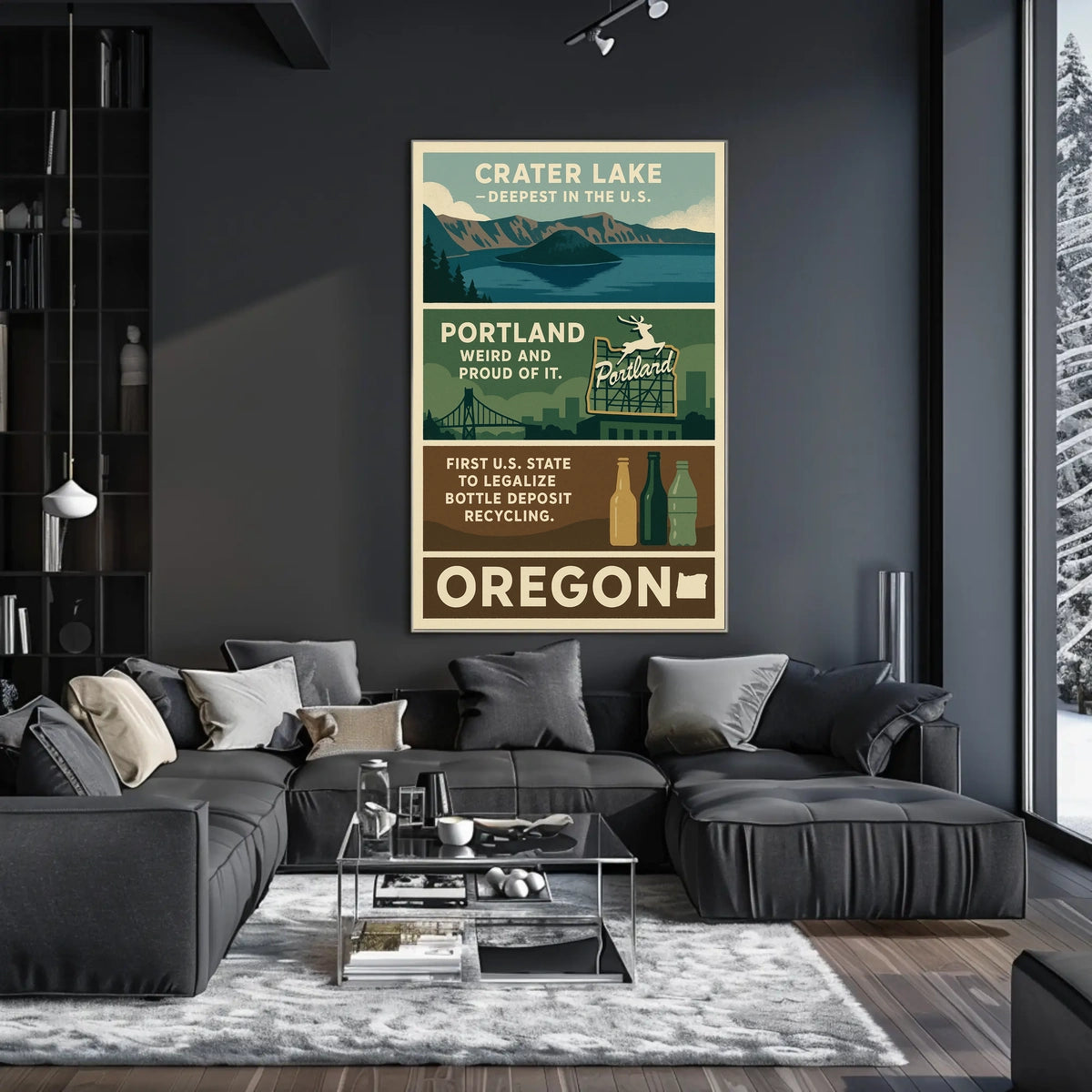 Discover Oregon Poster