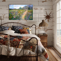 Serene Garden Pathway Poster