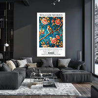 Victorian Cotton Prints Exhibition by William Morris Poster