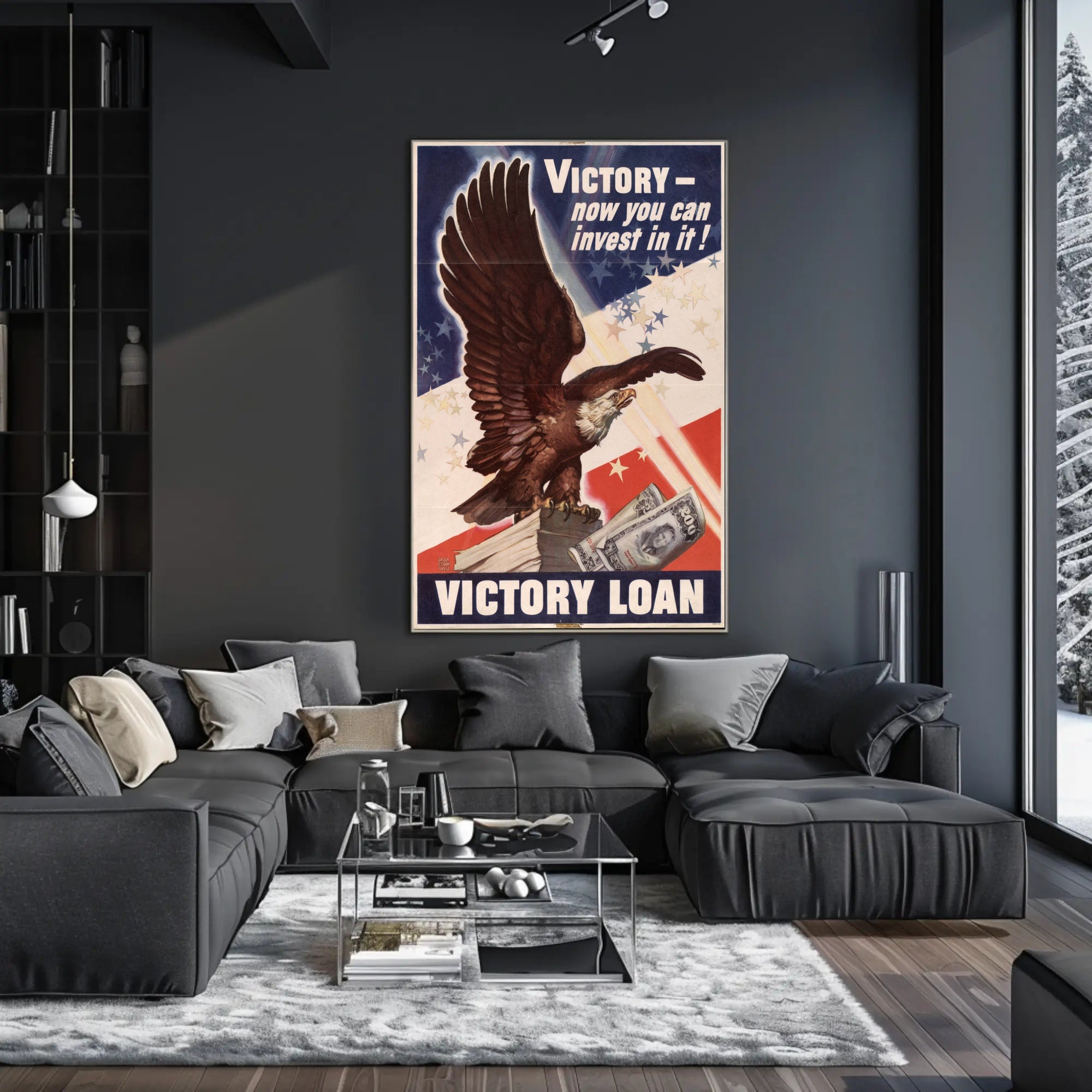 Victory Loan Investment Poster PosterGoat