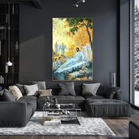 Serene Divine Gathering Poster