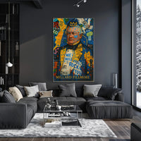 Millard Fillmore Abstract Artistic Poster