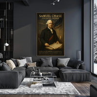 Samuel Chase Vintage Patriotic Historical or Presidential Poster PosterGoat