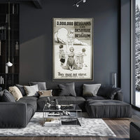 Belgium Relief Effort Compassionate Propaganda Poster PosterGoat