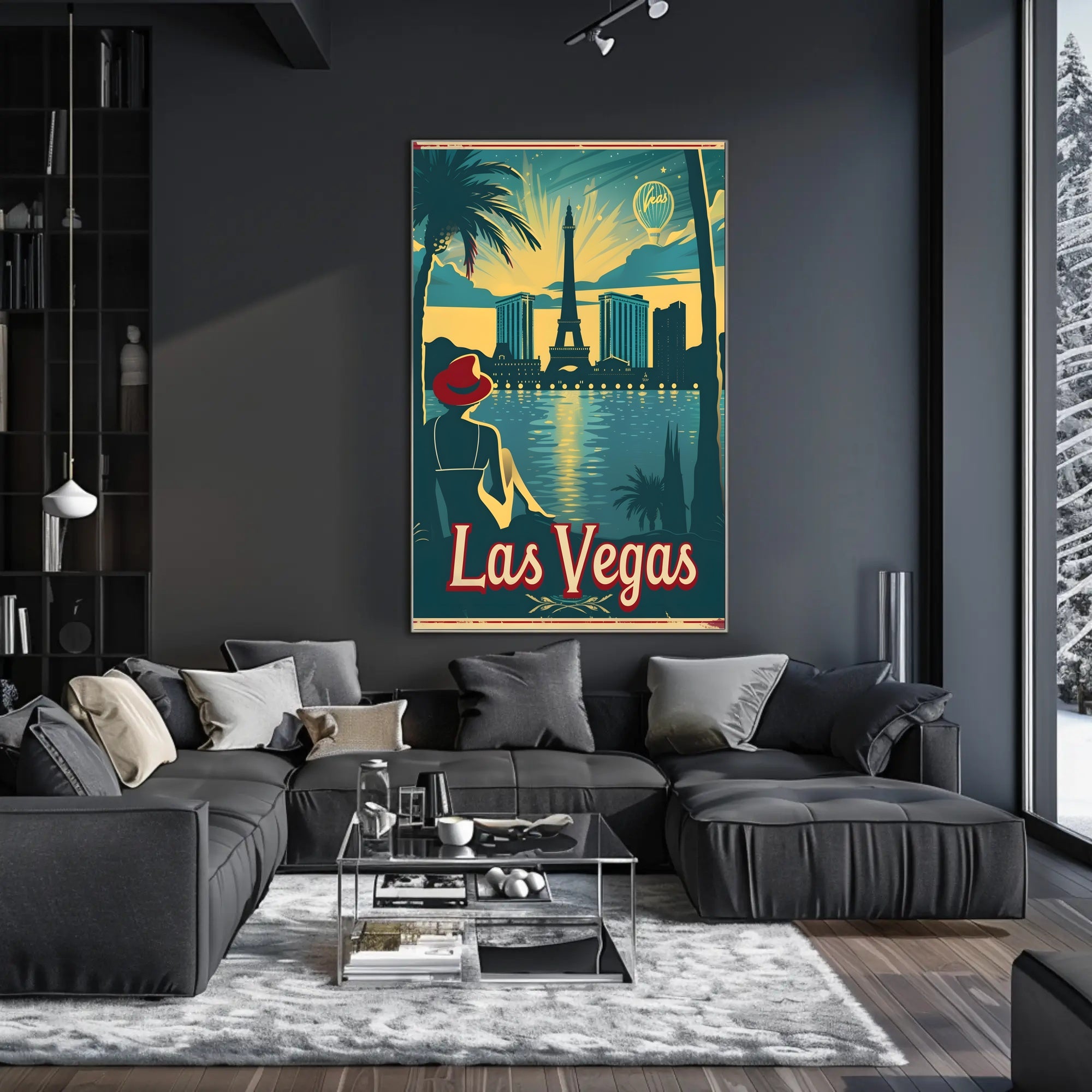 Vintage Las Vegas Poster
