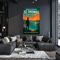 Rediscover St. Thomas Poster PosterGoat