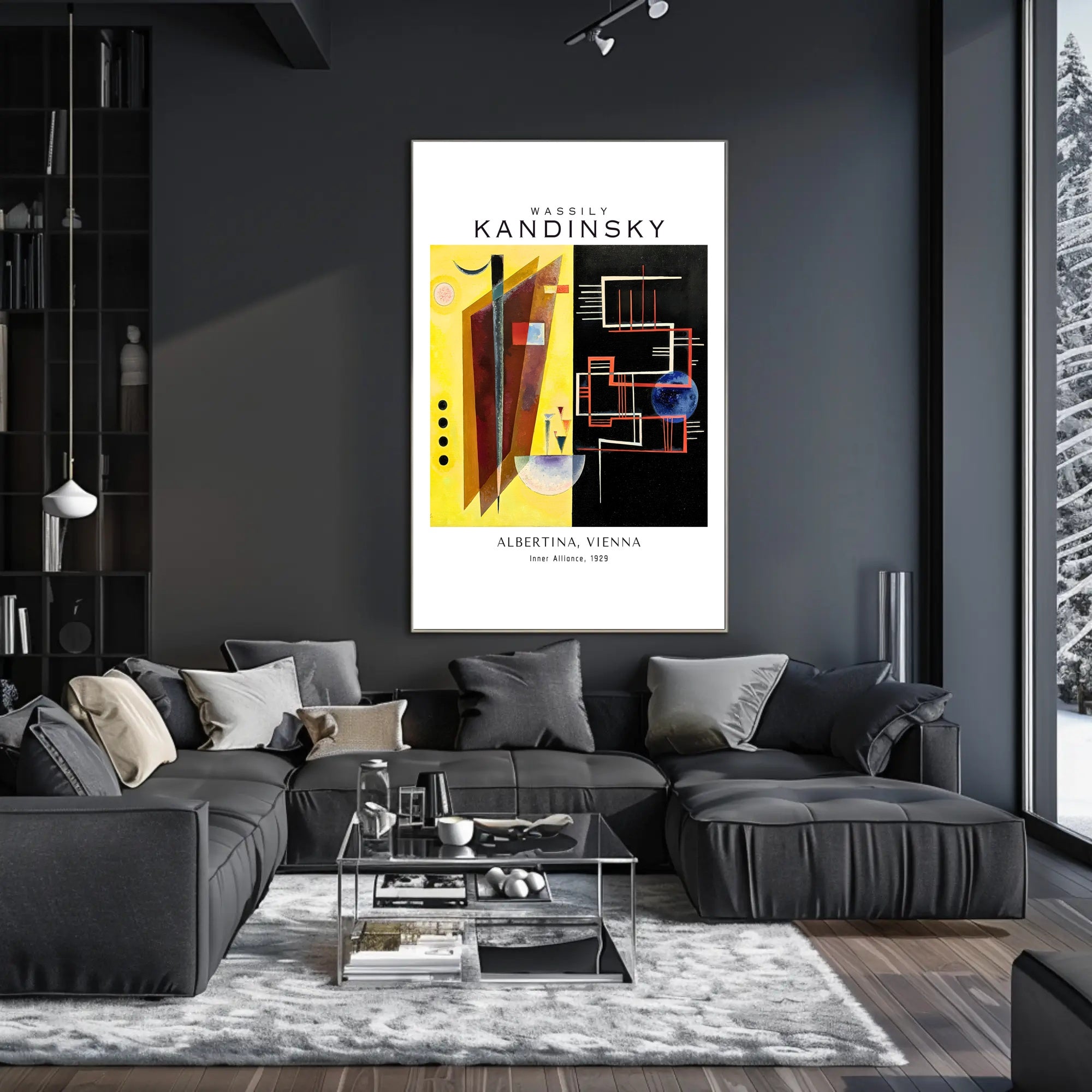 Wassily Kandinsky Inner Alliance 1929 Poster