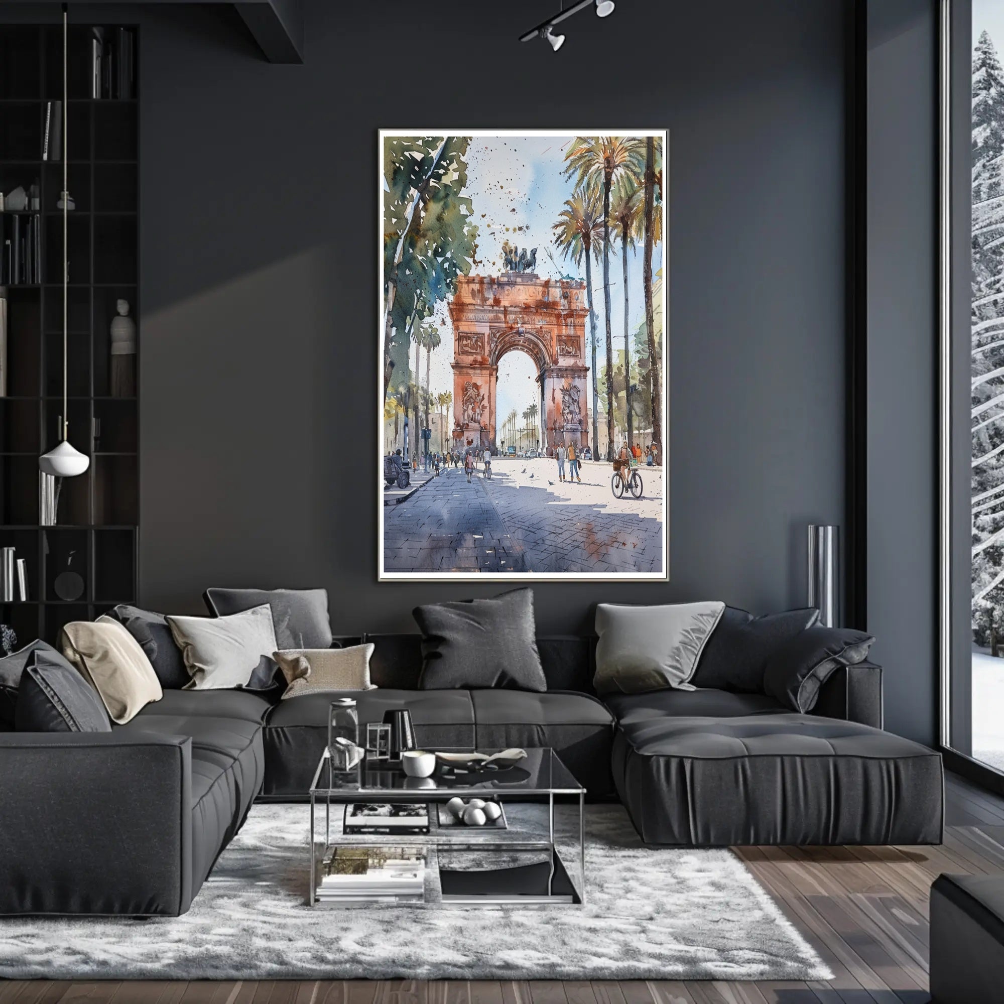 Urban Tranquility Poster PosterGoat