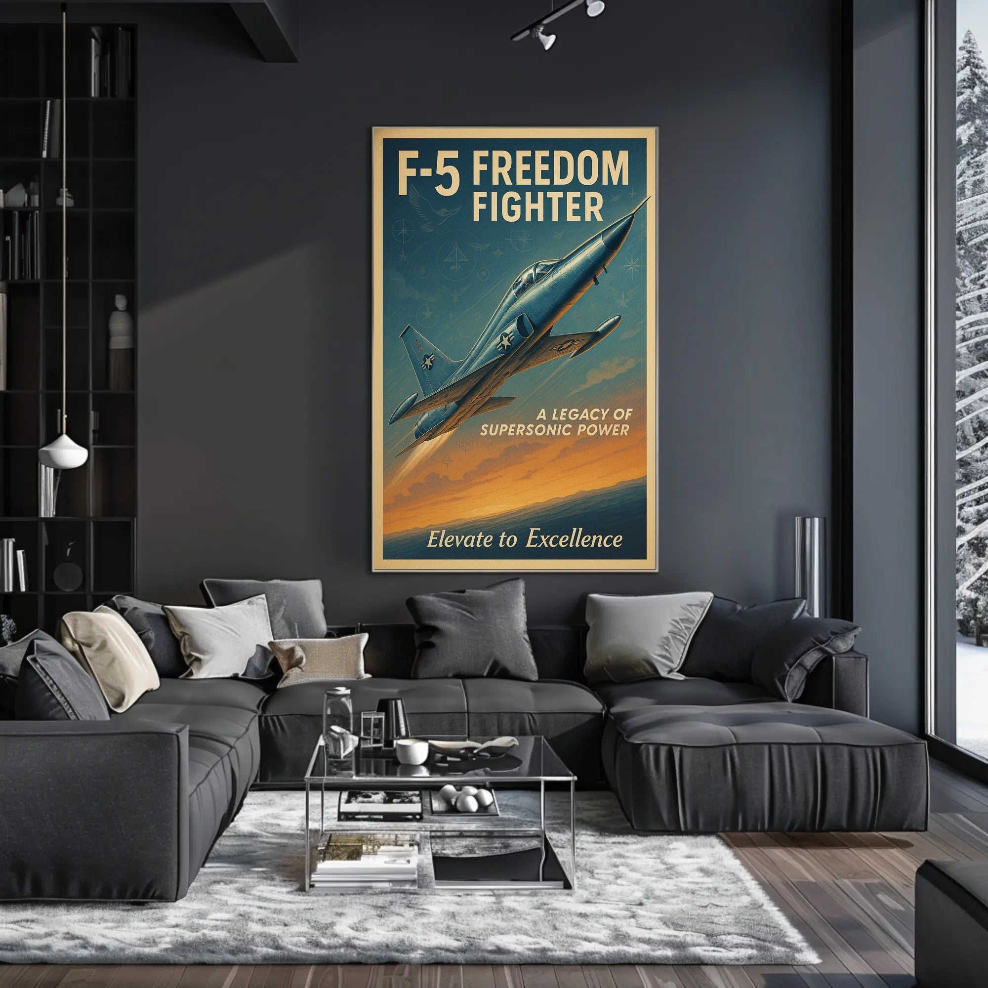 F-5 Freedom Fighter Poster