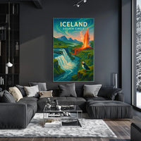 Iceland Golden Circle Poster