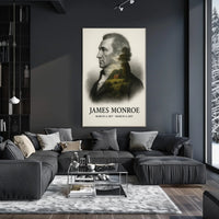James Monroe 5th President of the United States Reflections Poster