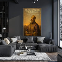 St. Alexander of Jerusalem A Beacon Through Trials Poster PosterGoat