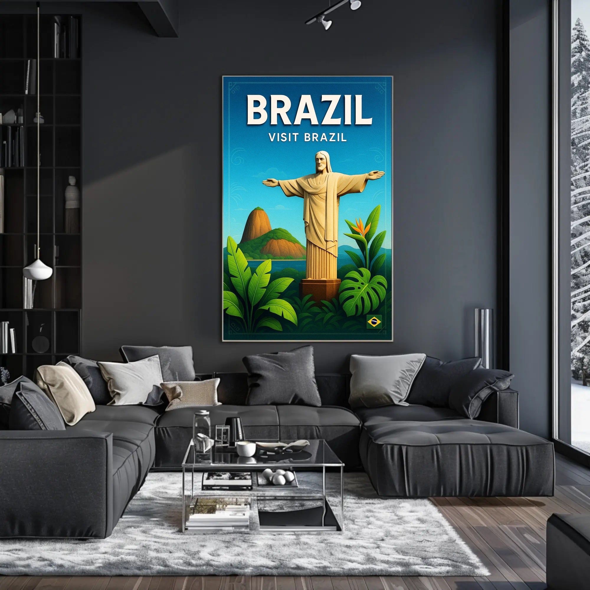 Discover Brazil Poster PosterGoat