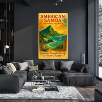 American Samoa The Heart of Polynesia Poster
