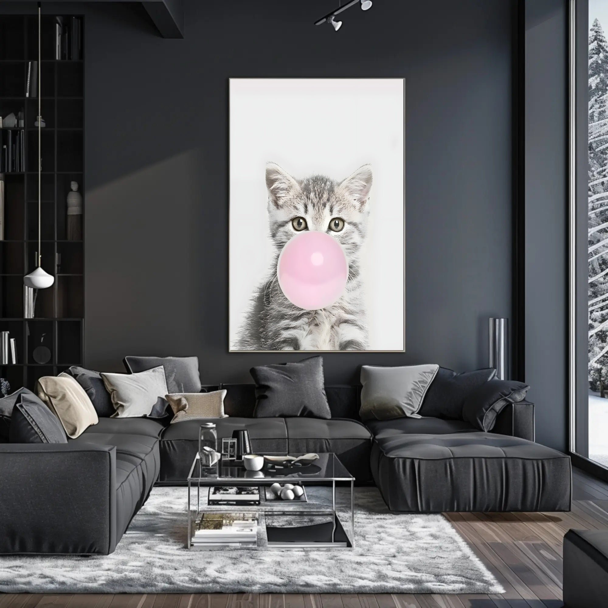 Bubblegum Kitten Poster