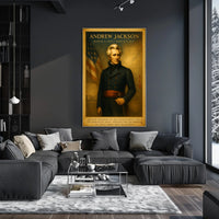 Andrew Jackson 7th President Poster