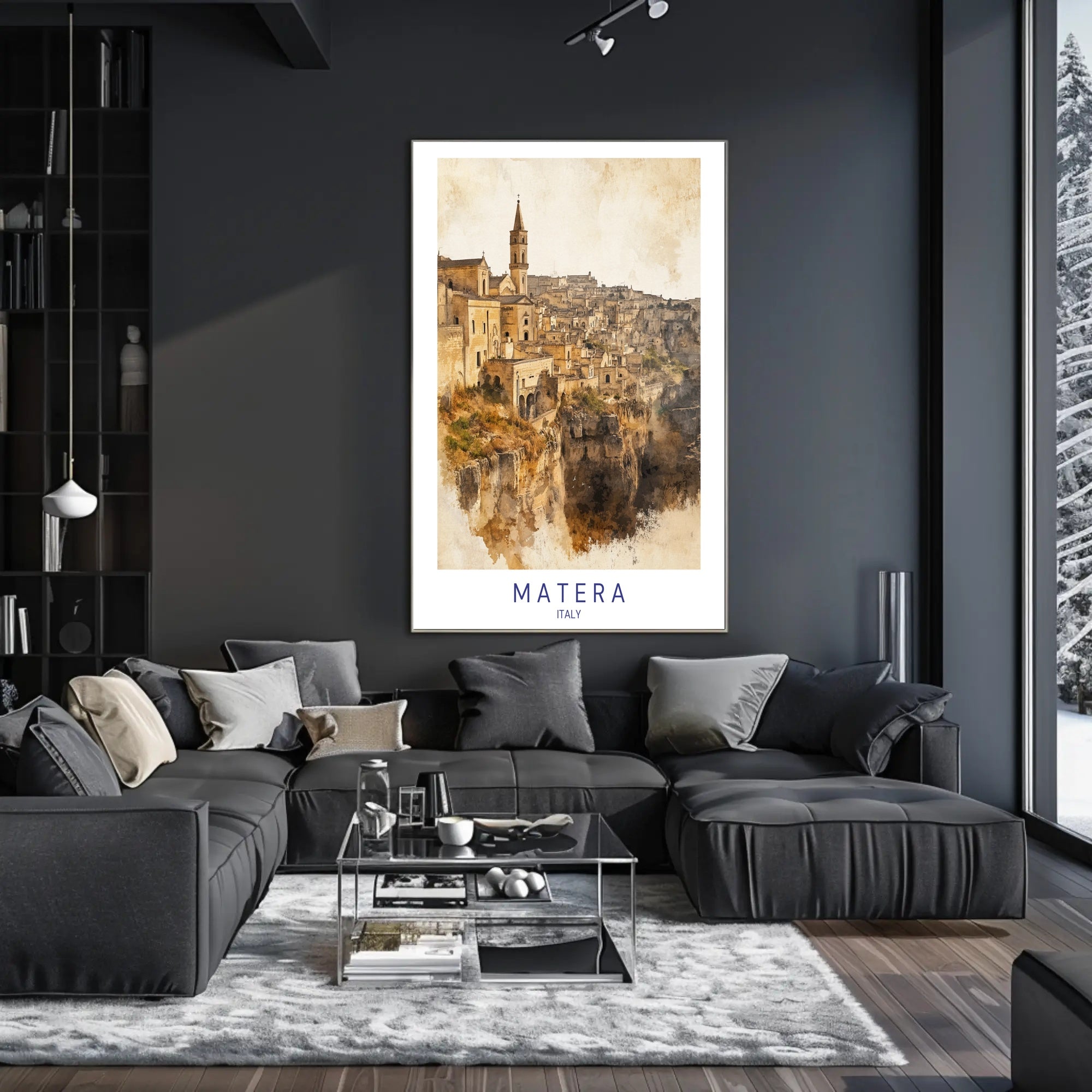 Matera: A Timeless Landscape Poster PosterGoat