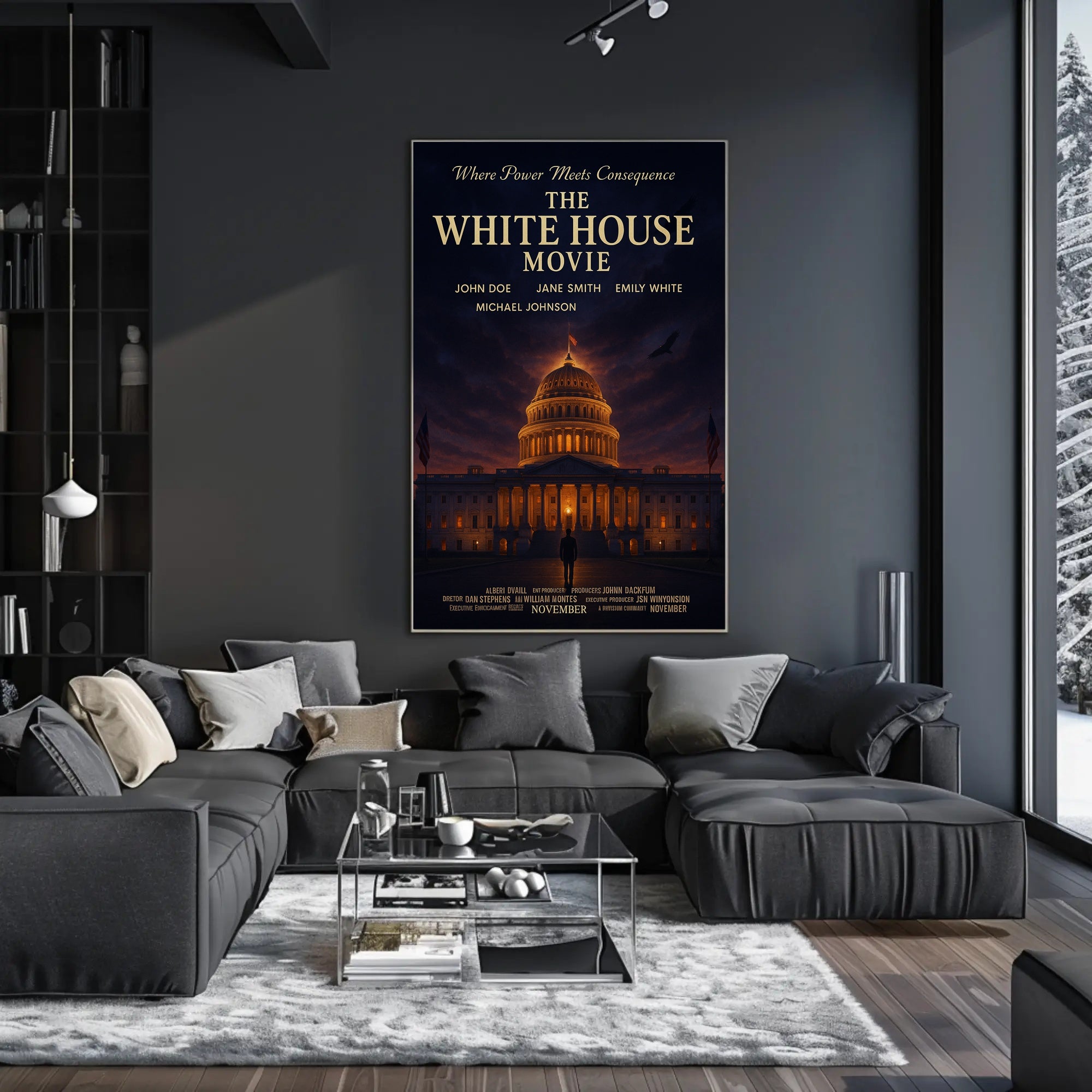 The White House Movie Poster PosterGoat
