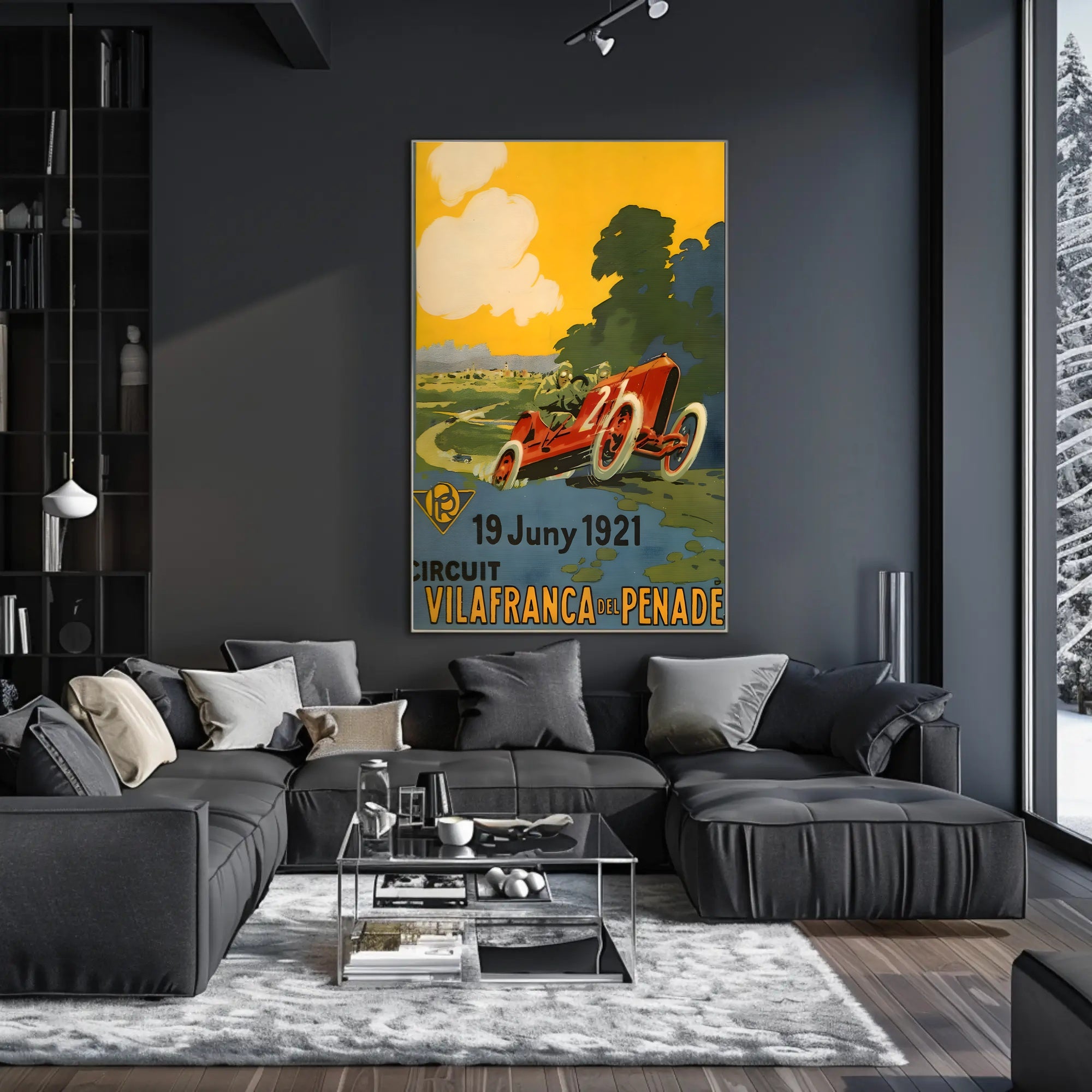 Circuit Vilafranca del Penedès 1921 Poster