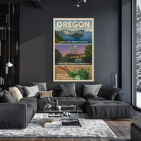 Oregon Highlights Poster