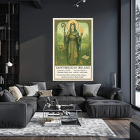 Saint Brigid of Ireland Poster PosterGoat