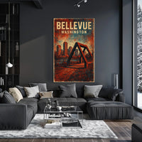 Bellevue Washington Scenic Decor Lovers Poster