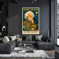 Albert Einstein The Theory Of Poster