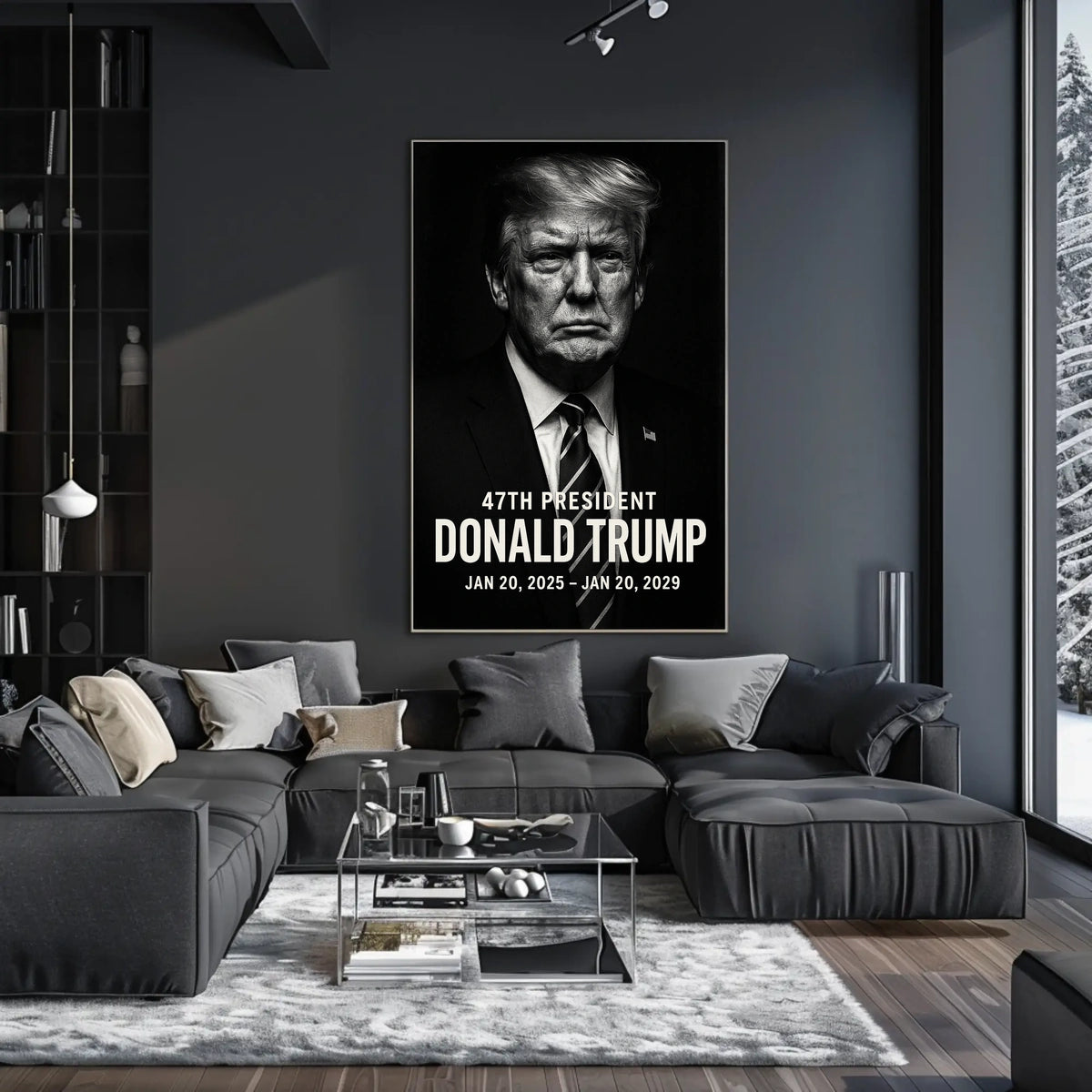 Donald Trump 47th President Poster