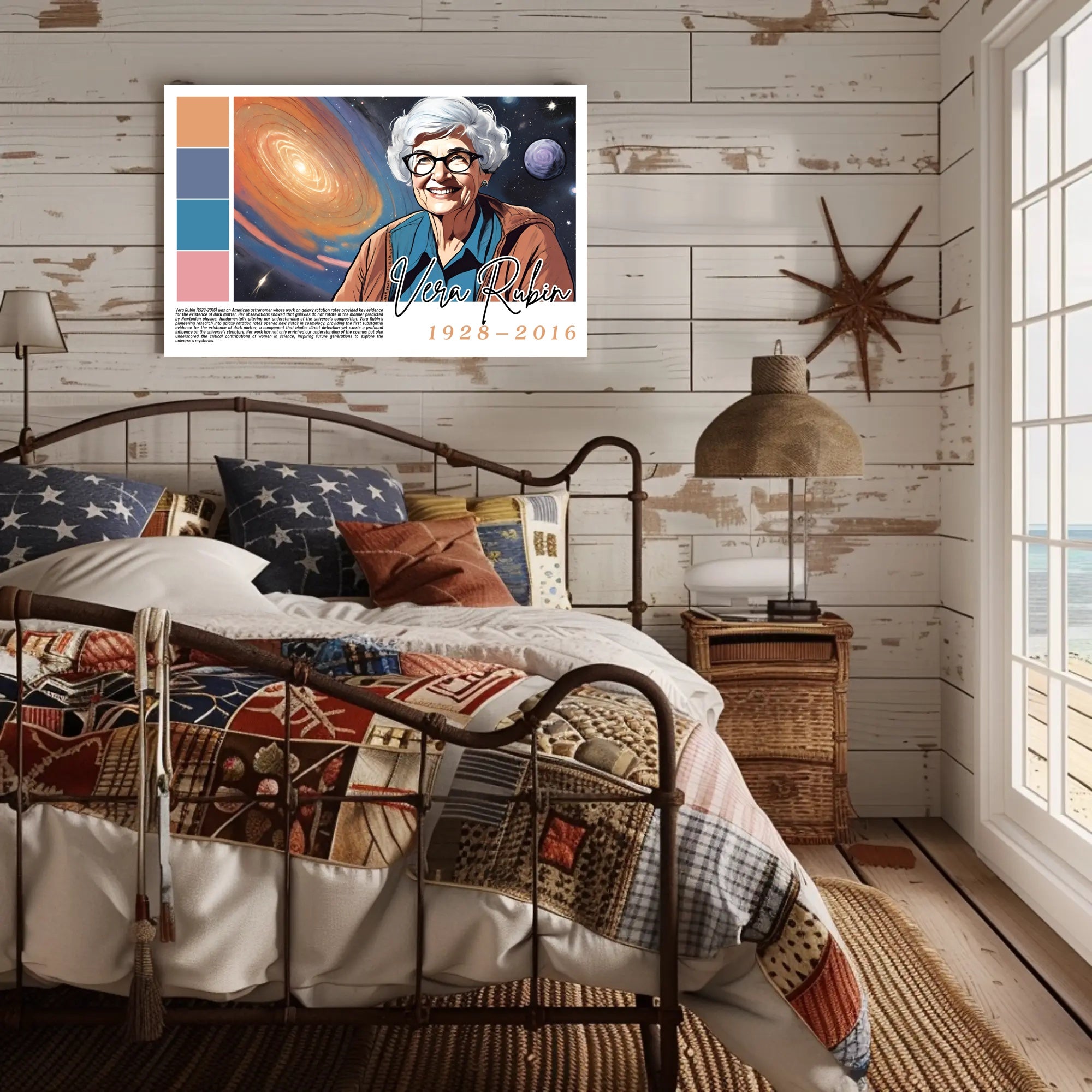 Tribute to Vera Rubin Poster