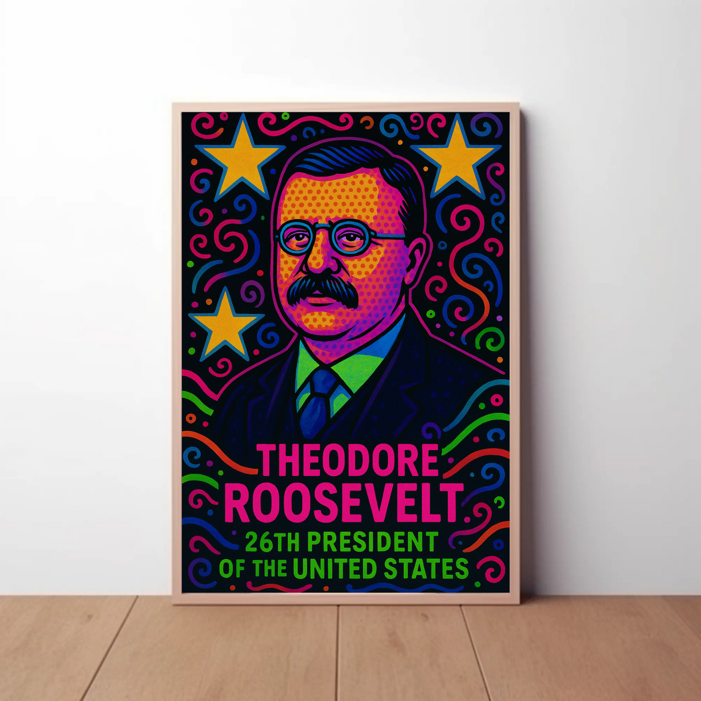 Theodore Roosevelt 26th President Poster