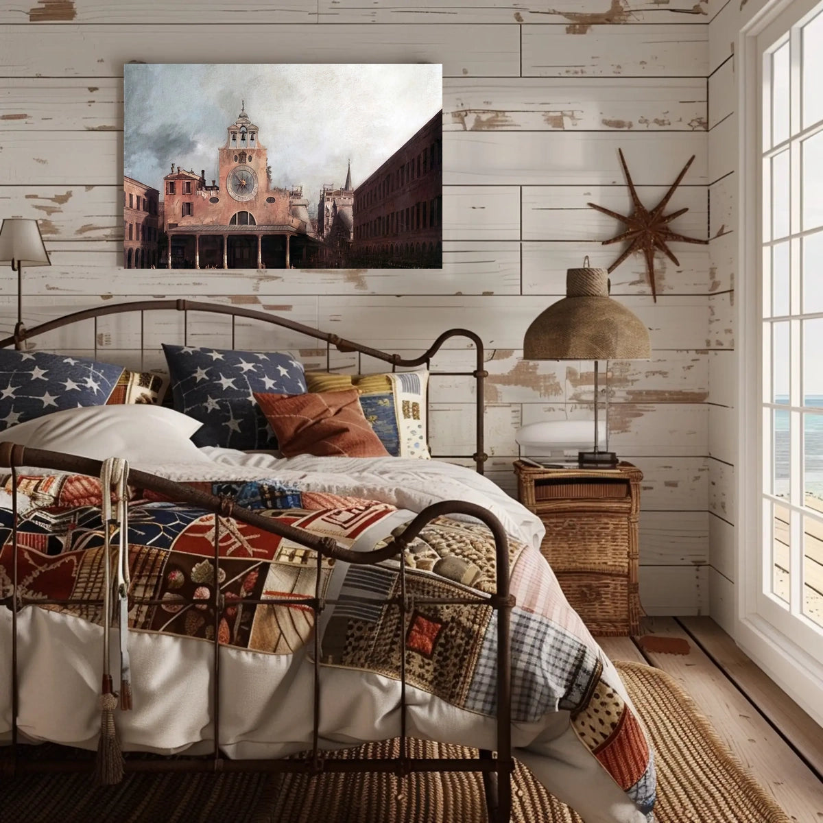 Timeless Venice Scene: Architectural Art in Heritage Poster