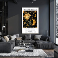 William Morris Cotton Prints Exhibition Poster