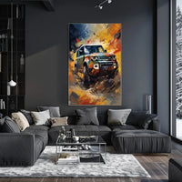 Dynamic Off-Road Adventure Poster PosterGoat