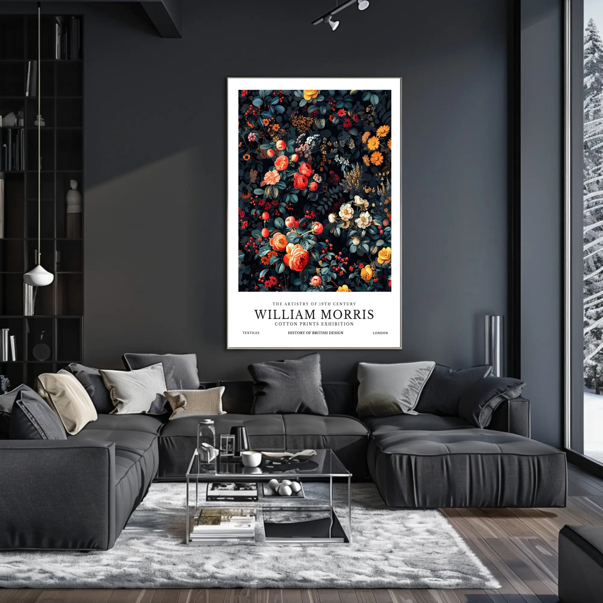 William Morris Cotton Prints Wall Art Poster