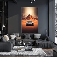 Speed in the Sands Poster PosterGoat